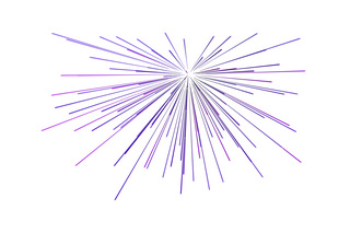 光束动图海报模板_3D紫色光束矢量图