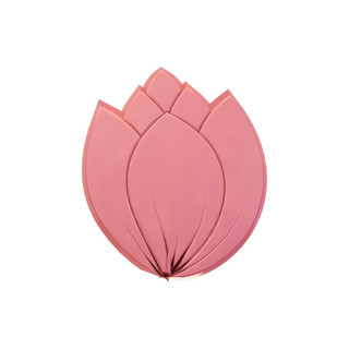 38妇女节C4D粉色立体花朵装饰