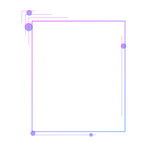 渐变线框科技感矢量图