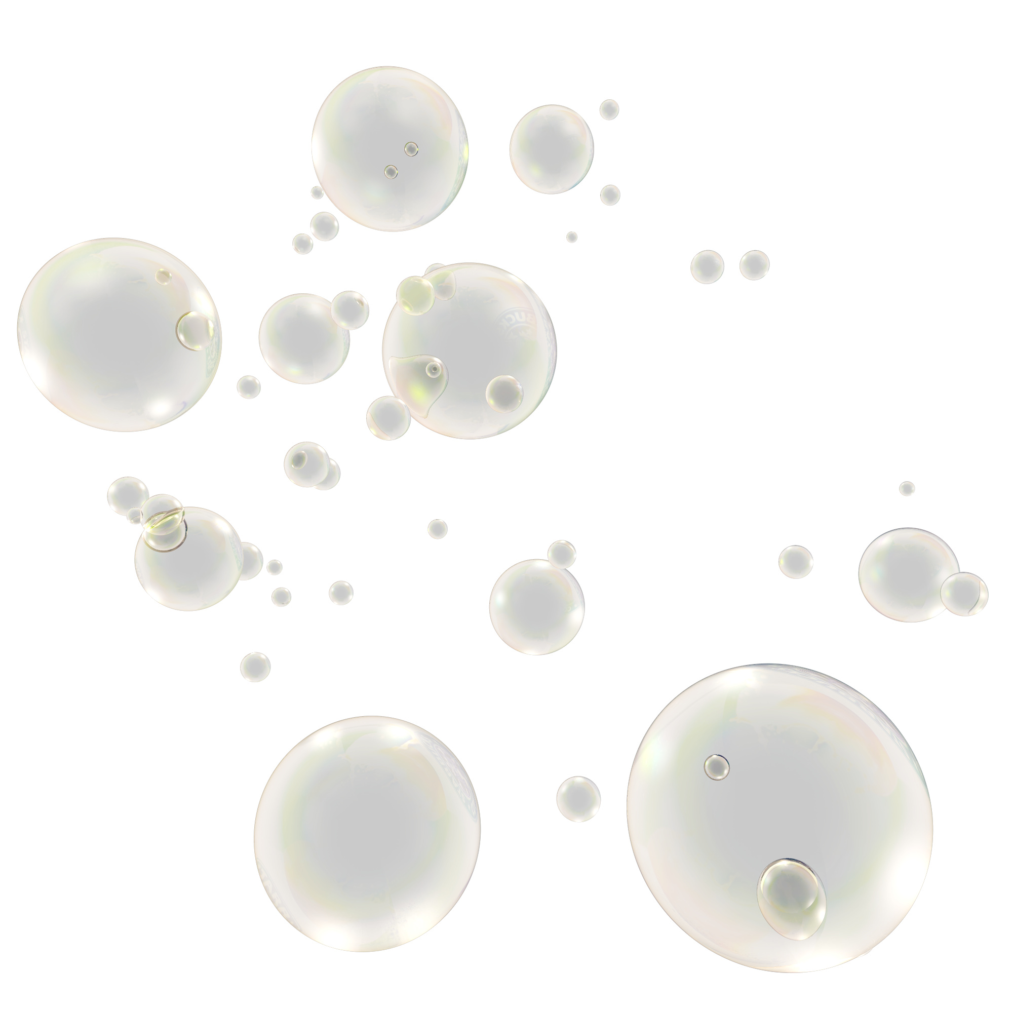圆形透明气泡png图片