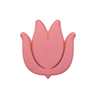 C4D妇女节粉色立体花朵装饰