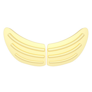 公鸡翅膀海报模板_C4D金属一对翅膀装饰