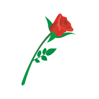 情人节海报模板_七夕情人节玫瑰花可商用元素