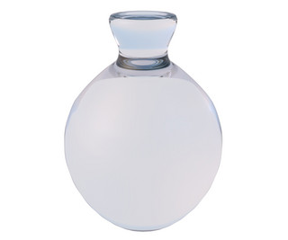 透明玻璃瓶海报模板_圆形玻璃瓶装饰