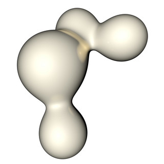 融球模型C4DPNG元素装饰