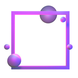 c4d立体蒸汽波框免费下载