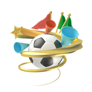 足球运动装饰图案