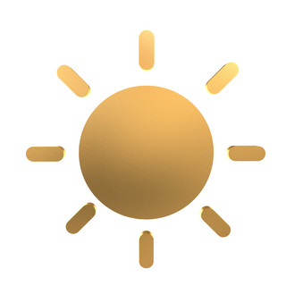 太阳下载海报模板_c4d立体电商装饰太阳免费下载