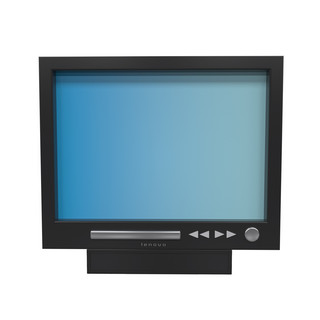 蓝色电视海报模板_电视黑色高端娱乐设备电视金属底座