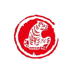 十二生肖素材海报模板_中国风红色十二生肖印章矢量可商用素材