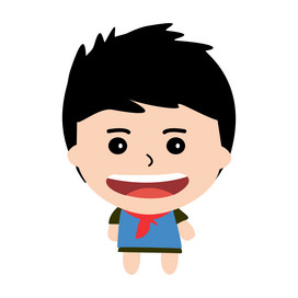 卡通小学生人物海报-卡通小学生人物海报模板-卡通小学生人物海报设计