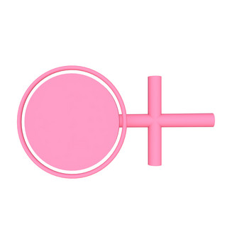 粉色关爱女性图标