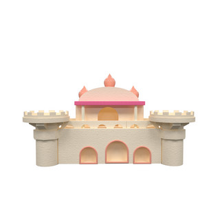 粉色卡通立体城堡