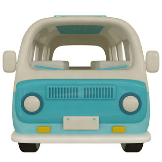 3d的模型海报模板_c4d立体小型公交车正面免费下载