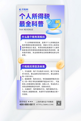 个税科普银行卡金币浅灰色简约海报ps海报素材