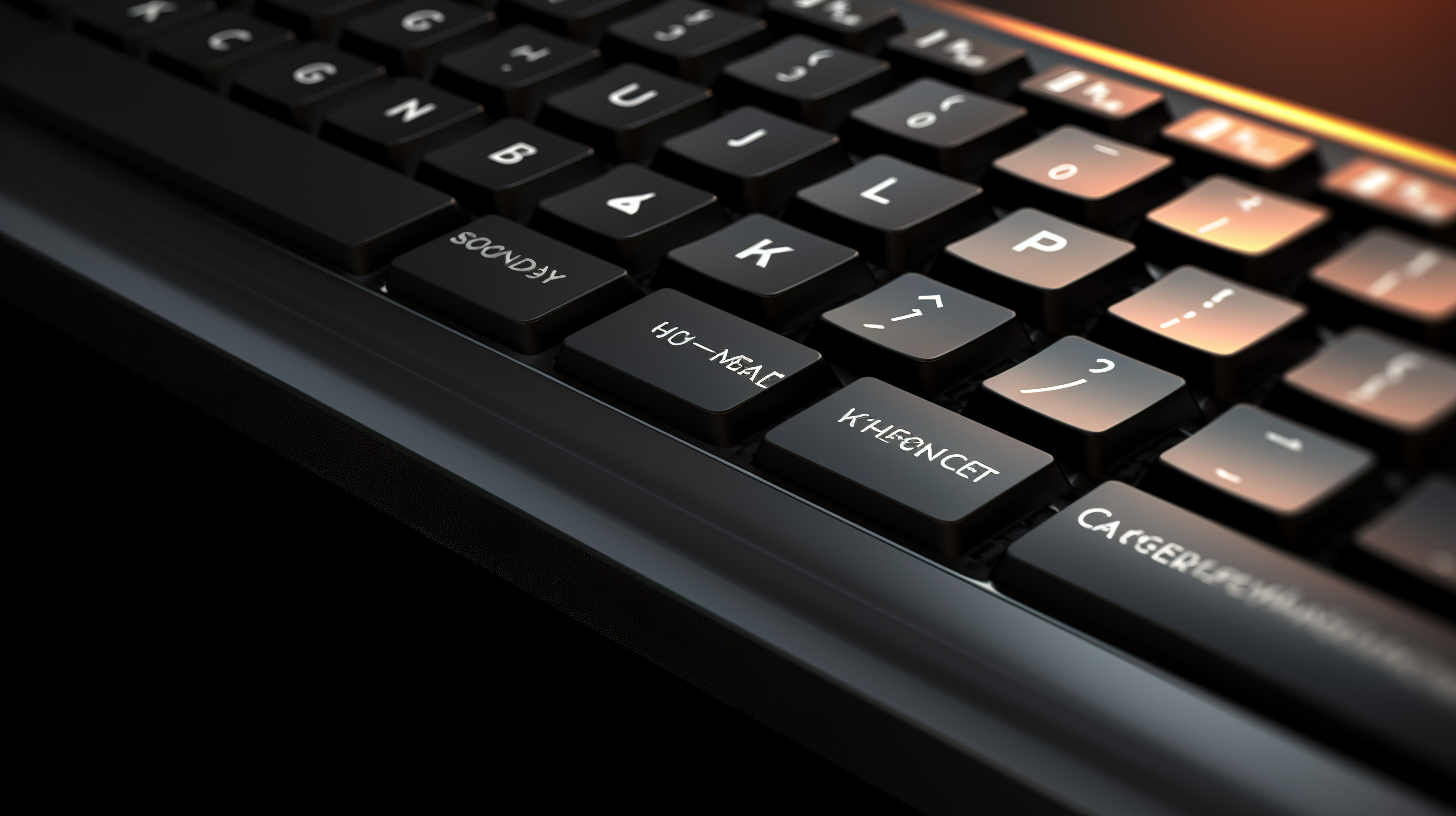 黑色 3d 渲染键盘中的合规键未来科技和商业背景图片