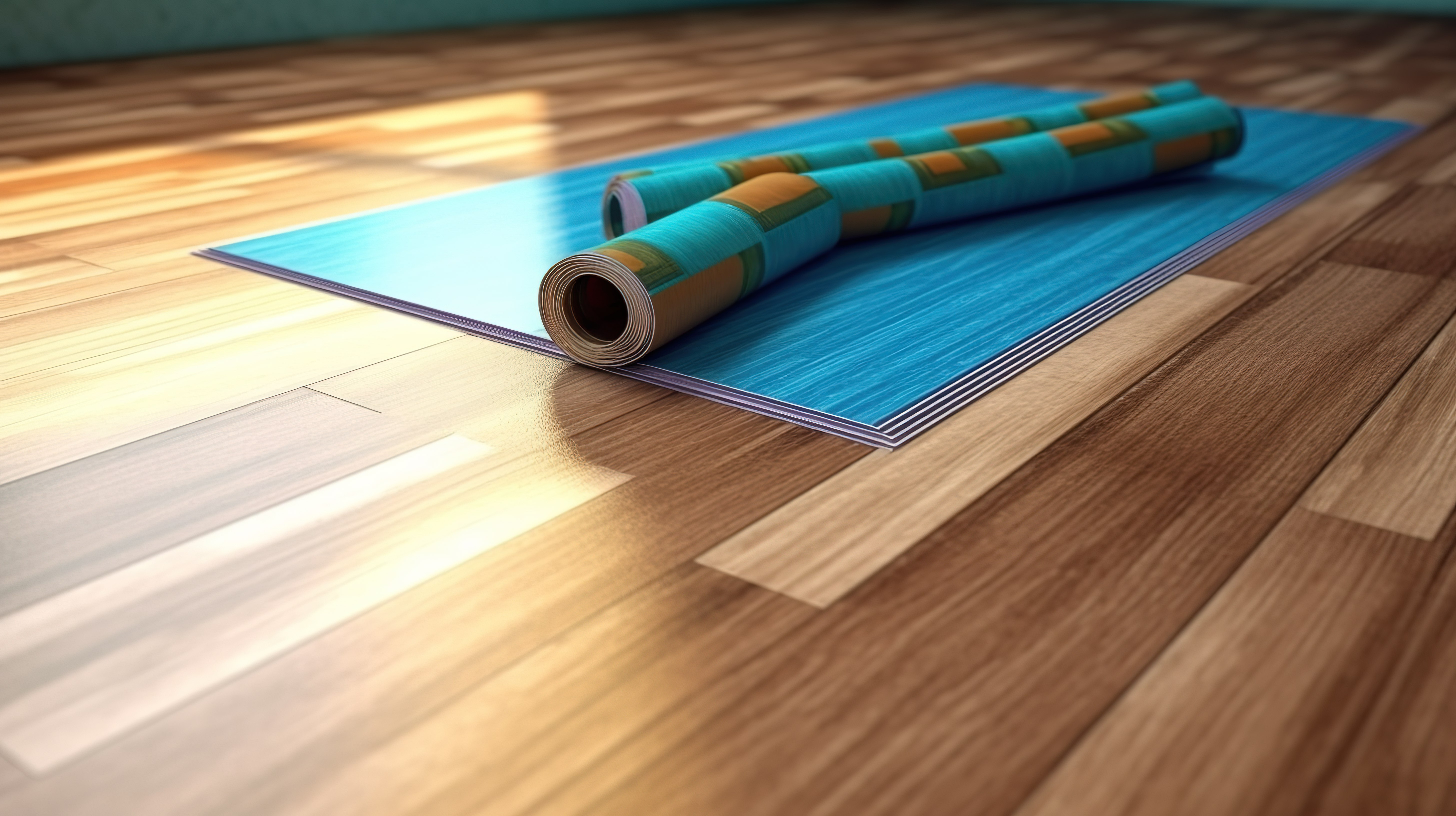 升级您的家庭地板，安装小桩强化地板图片