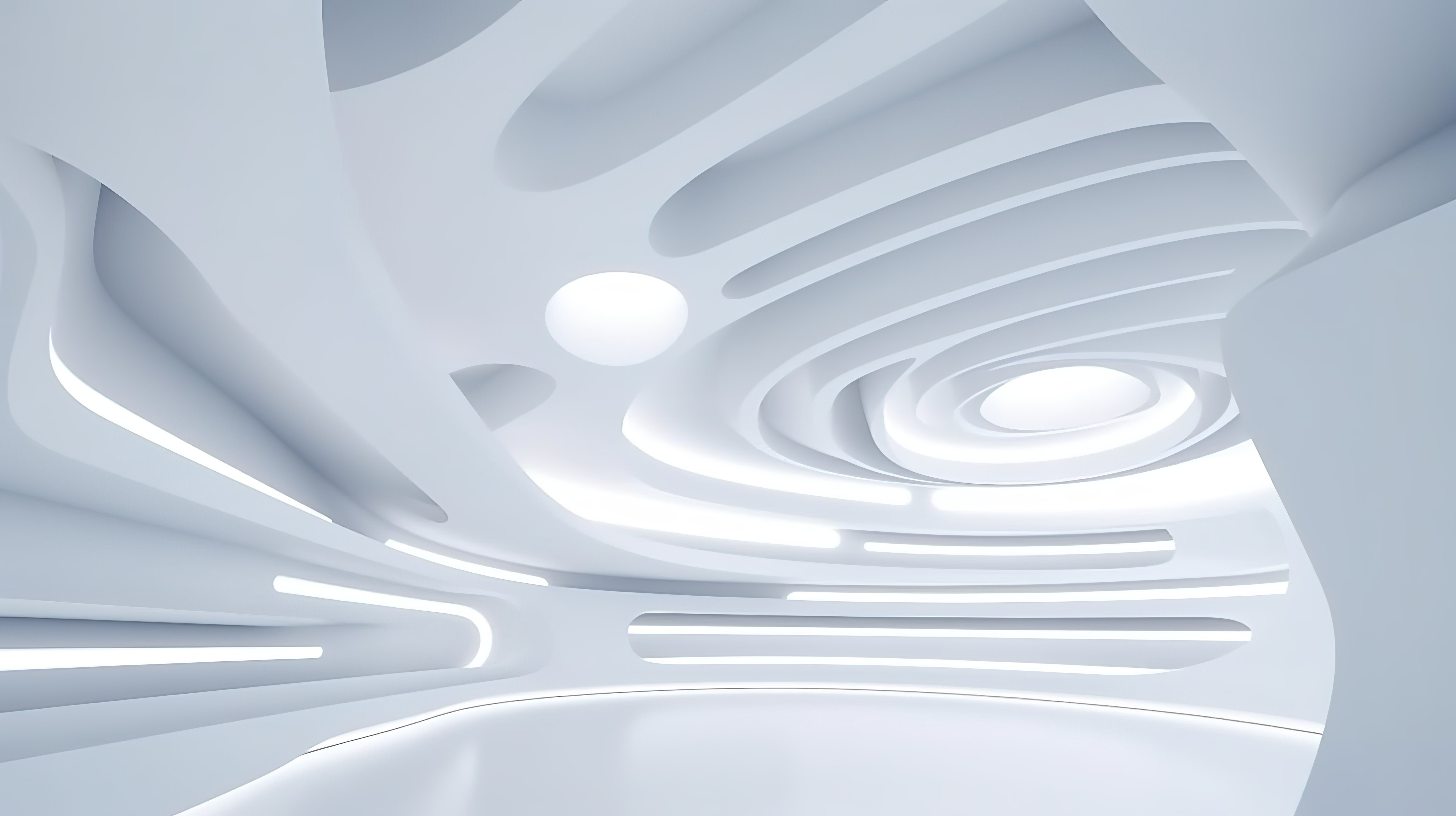 几何白色抽象 3d 中的未来派视角图片