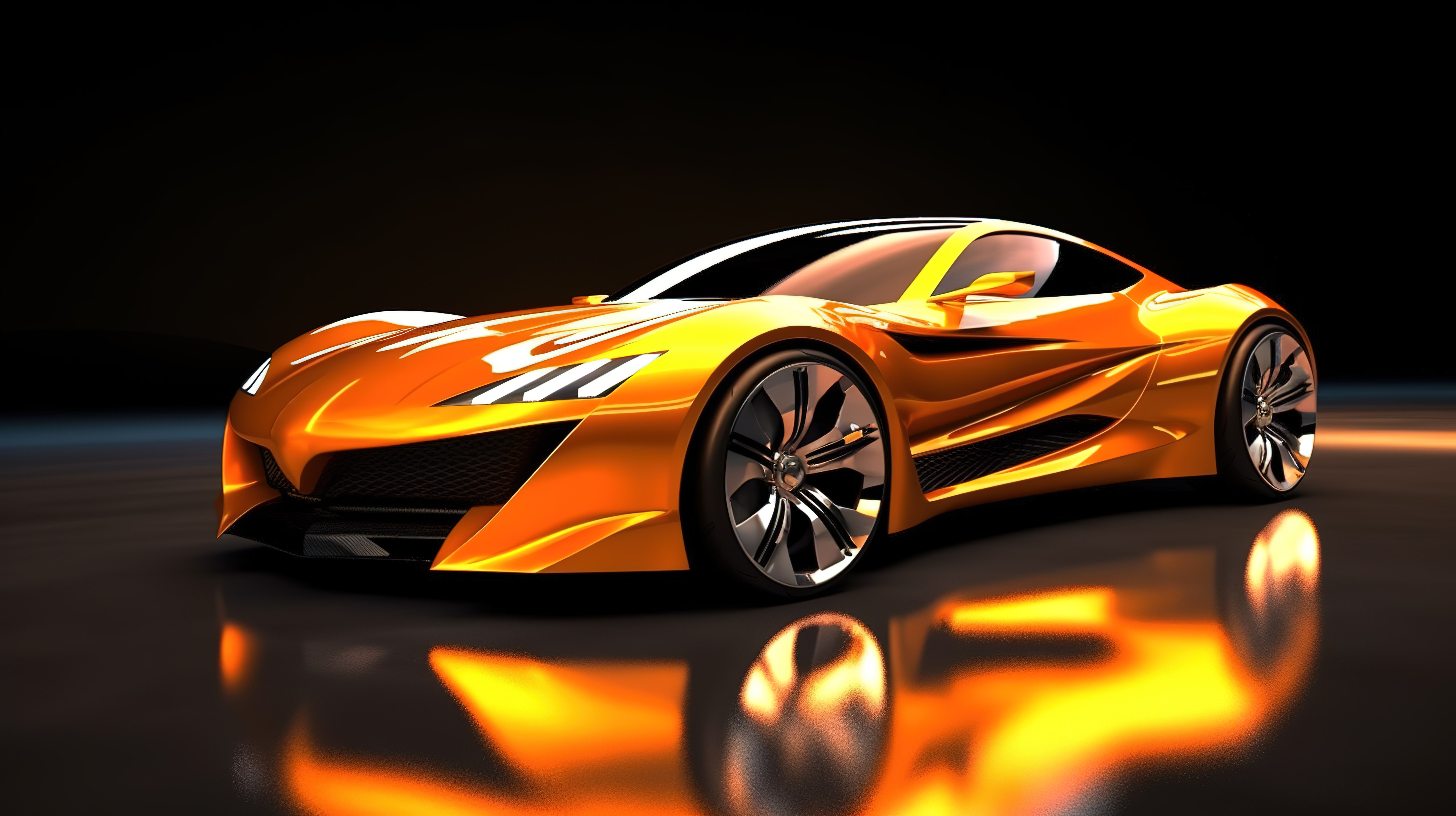 全新性能车的 3D 渲染首次亮相图片