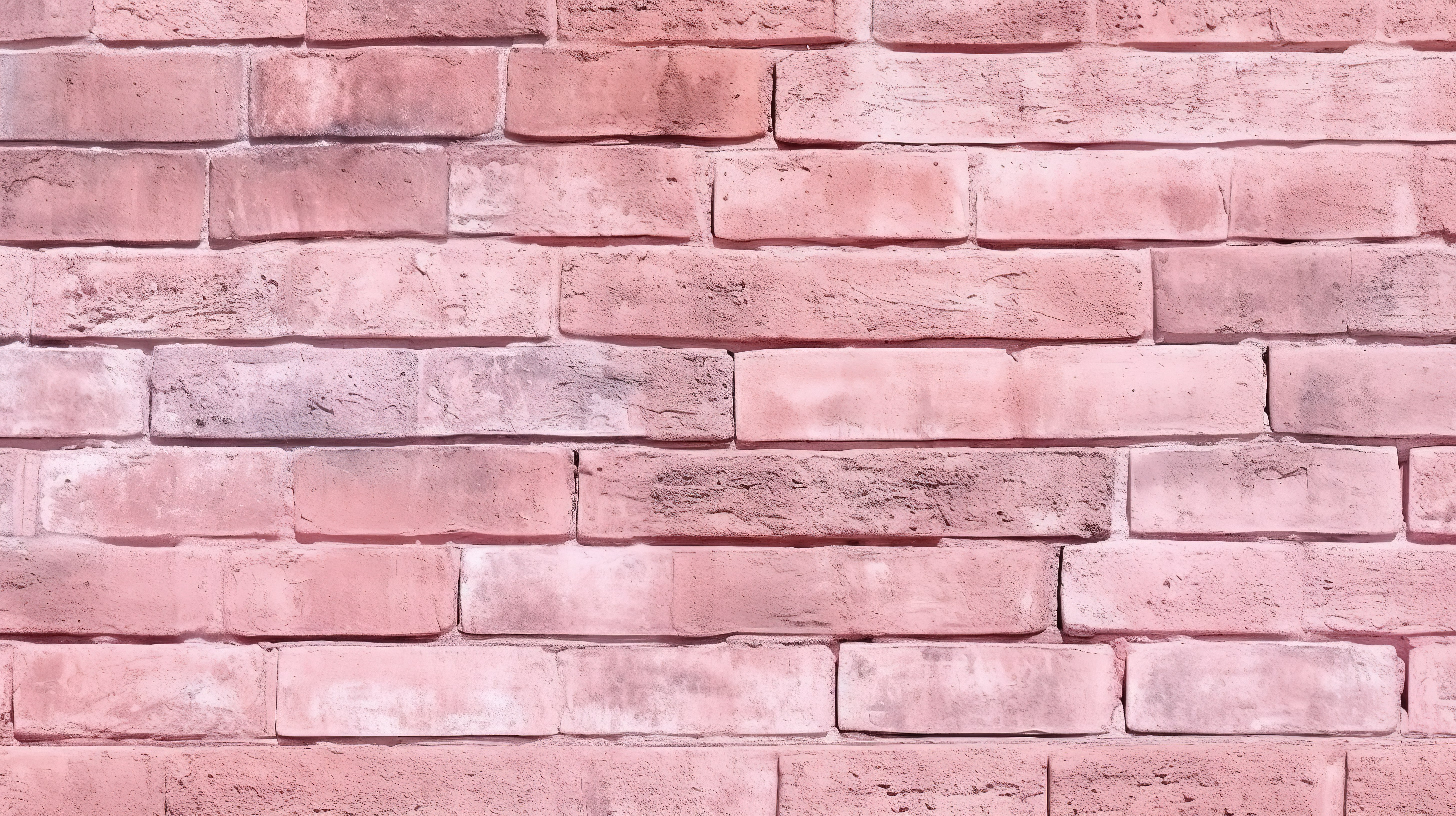 3D 艺术形式复古粉色砖墙的无缝背景纹理图片