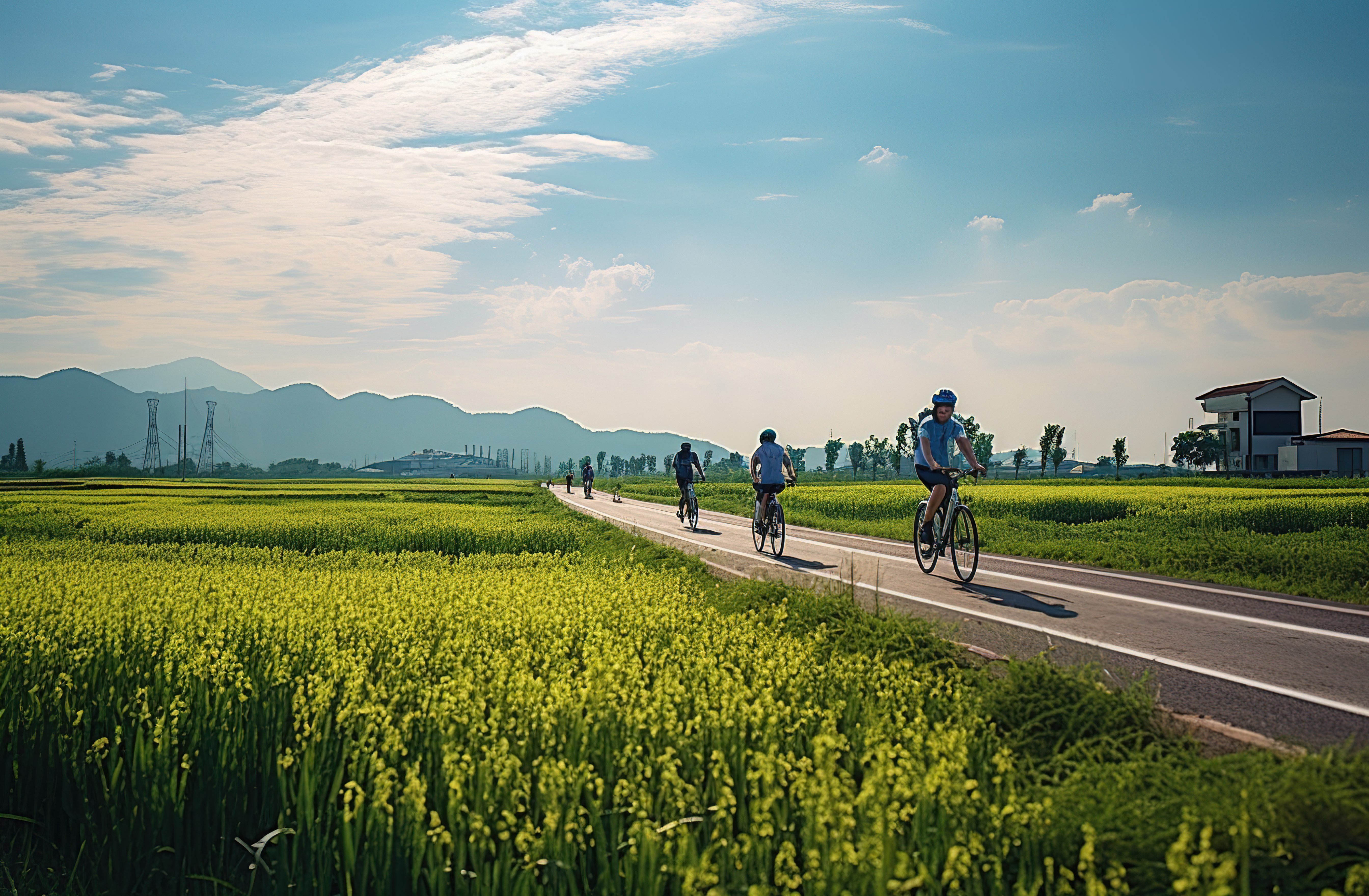 纳奇奥红云骑行自行车之旅图片