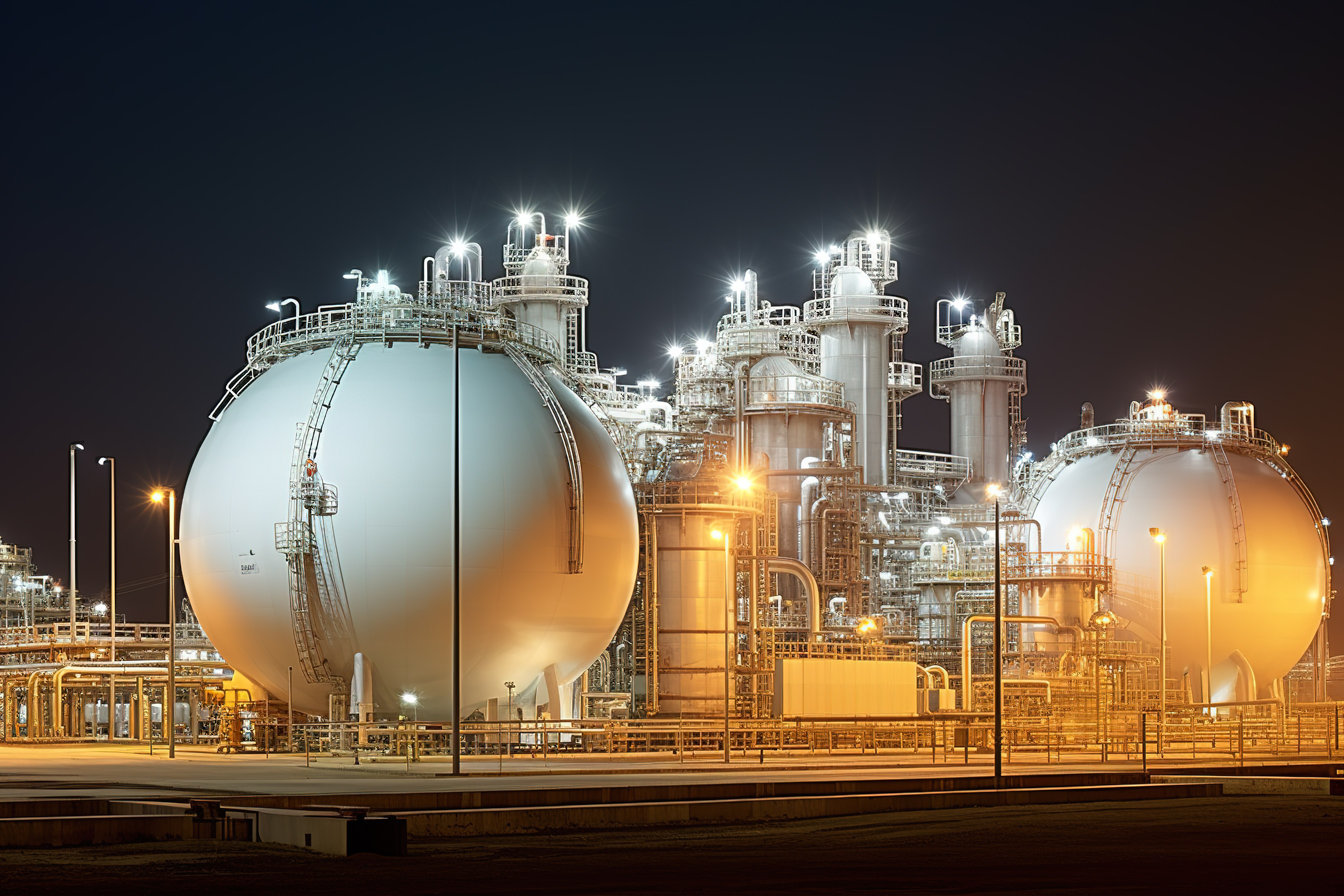 卡塔炼油厂 科威特卡塔炼油厂图片