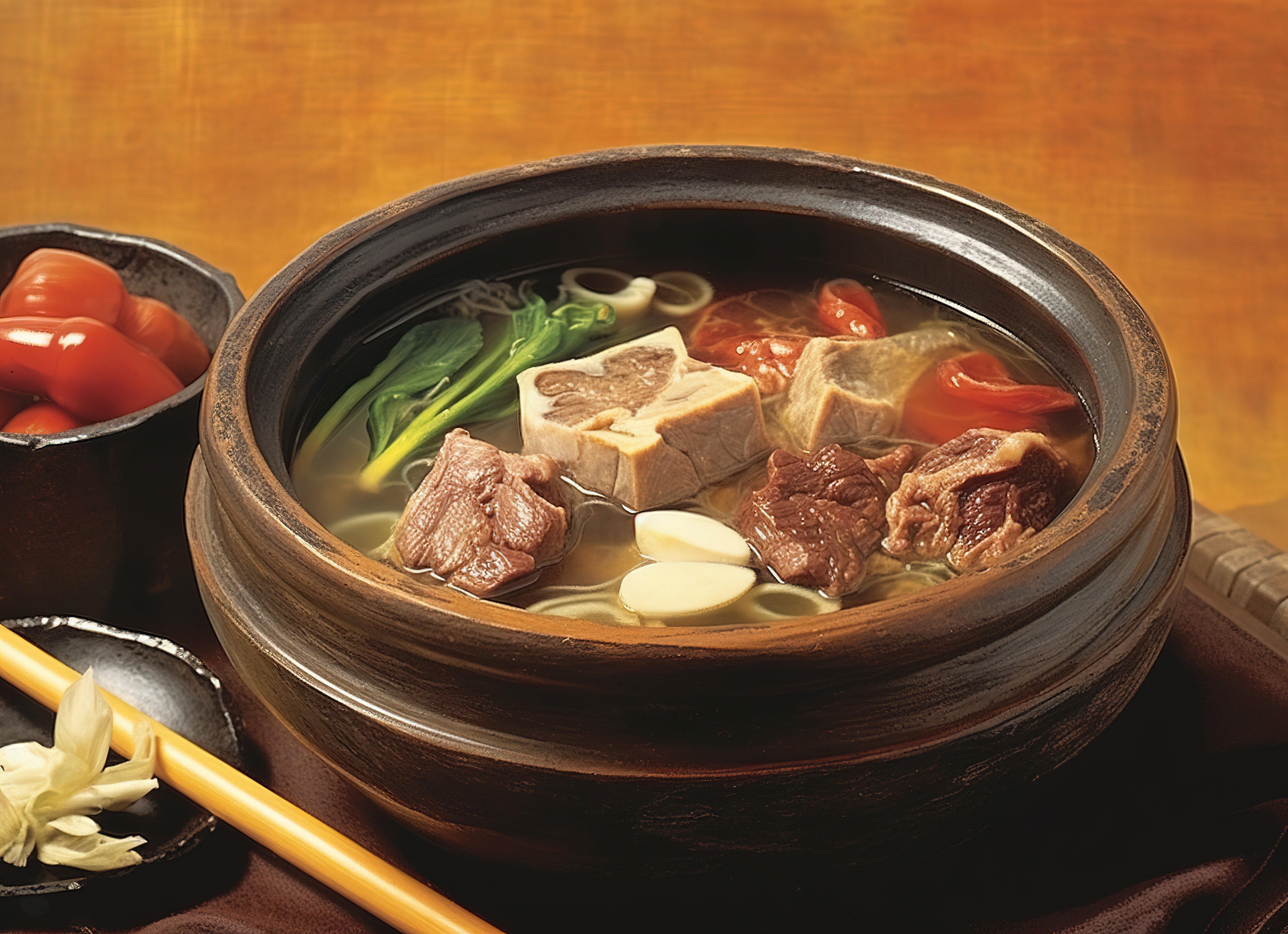 韩式烧烤牛肉汤图片