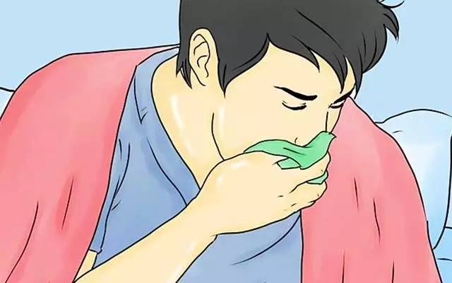 男人恶心的咳痰声