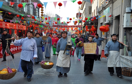 集市街头叫卖声音音效