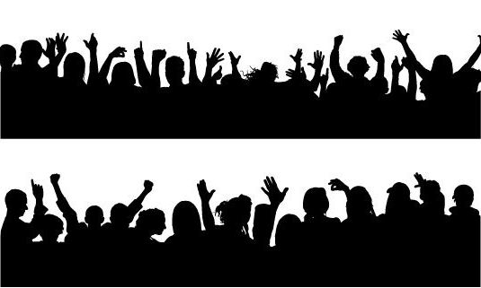 众人起哄时的嘘声