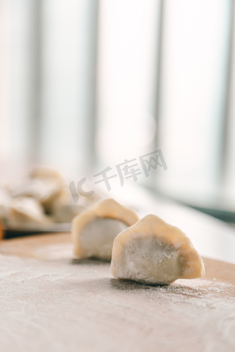 冬季中国美食饺子图片摄影图图片