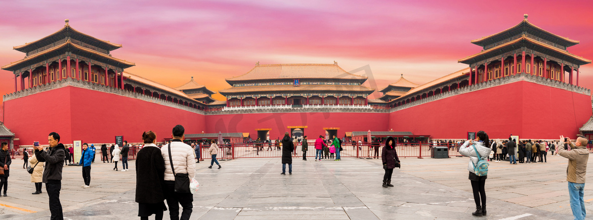 北京故宫博物馆古建宫殿摄影图图片