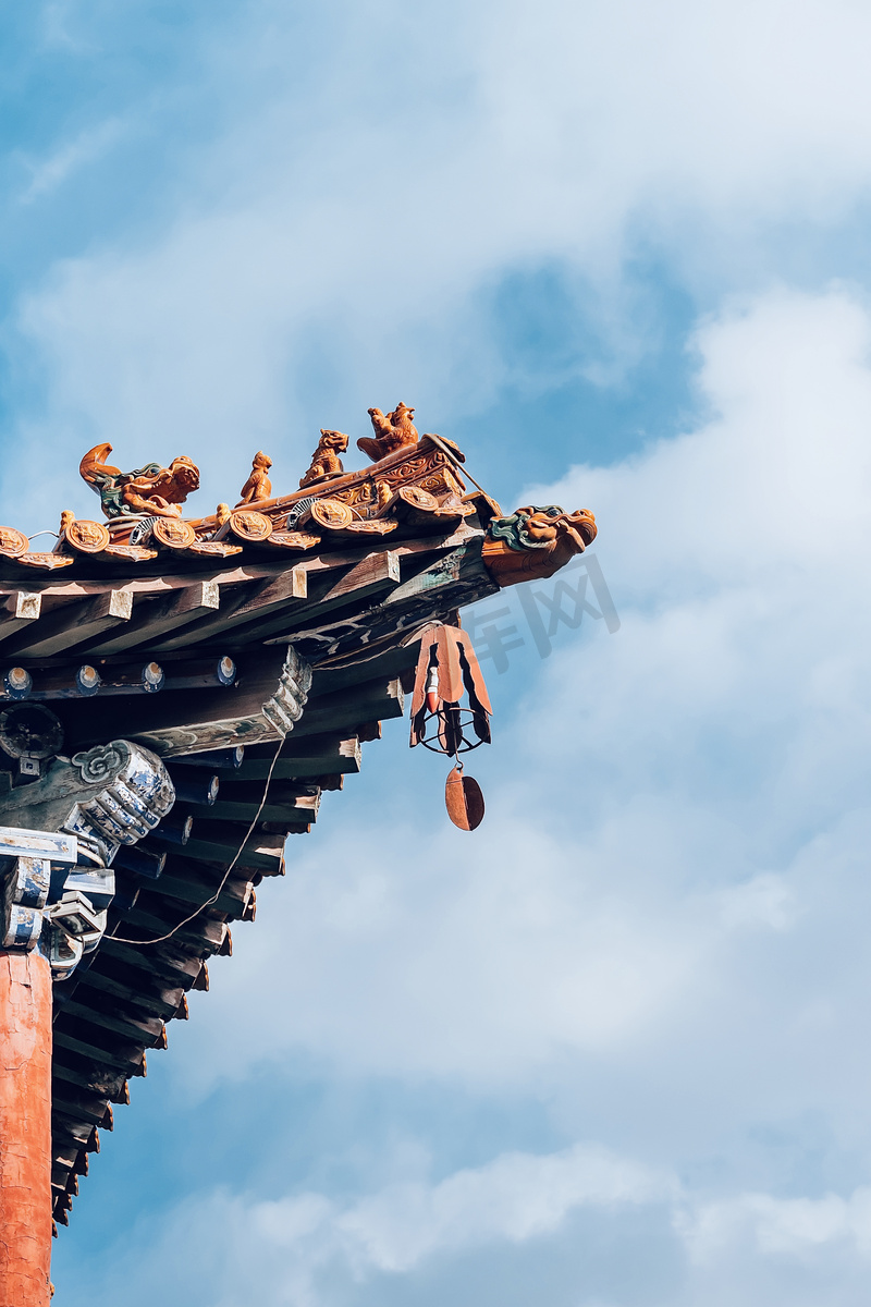 中国风建筑风景摄影图图片