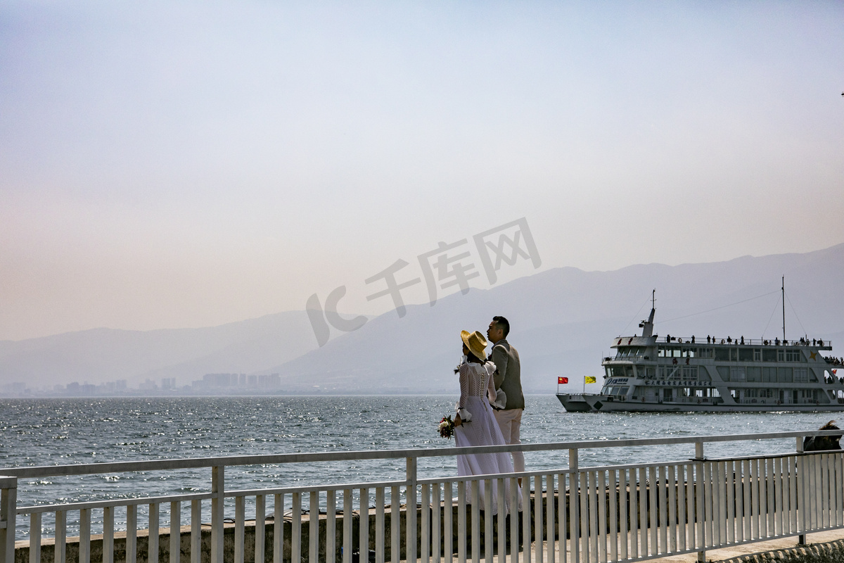 海景海岸线自然风景图片