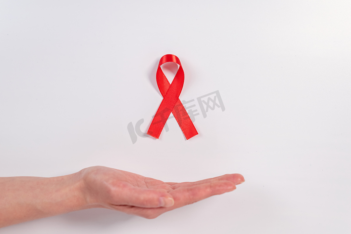 关怀艾滋病世界艾滋病日摄影图图片