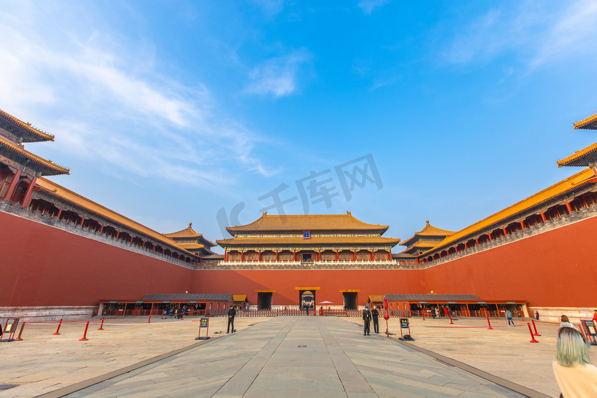 北京地标故宫博物院紫禁城图片