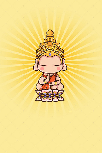 佛光普照佛像背景