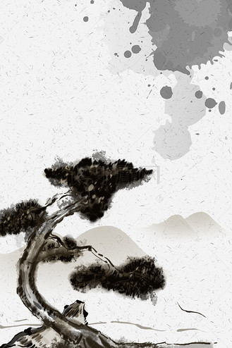 诗意水墨画图片_诗意水墨画素材-诗意水墨画图片大全-千库网