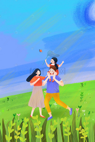 家人出游图片_家人出游素材-家人出游图片大全-千库网