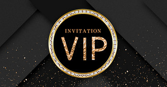 贵宾卡图片素材_黑色大气vip客户贵宾卡海报