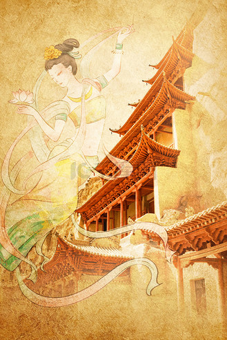 敦煌复古图片_敦煌复古素材-敦煌复古图片大全-千库网