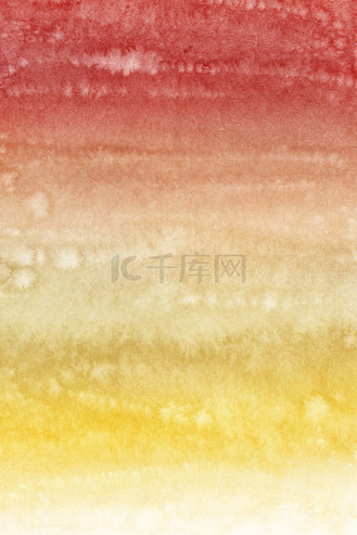 秋季水彩泼墨渐变海报背景