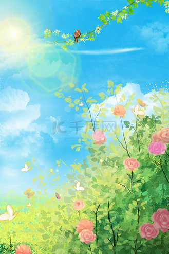 自然花草风景图片_自然花草风景素材-自然花草风景图片大全-千库网
