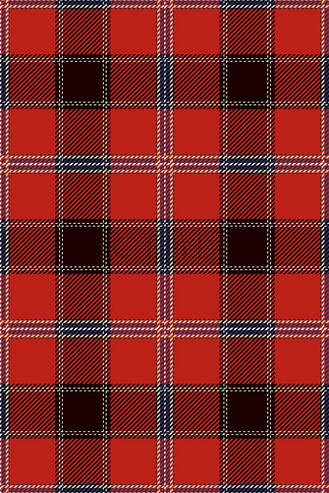 简约英伦风红色格子海报背景