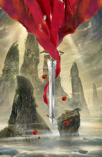 战争游戏说明界面图片素材_剑仙玄幻电商游戏背景