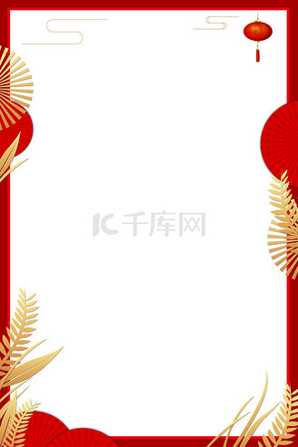 植物黄色边框素材图片免费下载-千库网