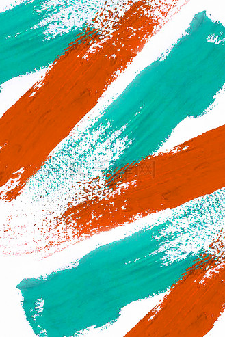 青橙水彩底纹质感背景