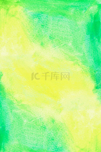 黄绿渐变背景图片素材_黄绿迷幻水彩纹理背景