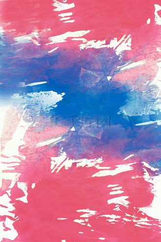 红蓝渐变底纹图片素材_红蓝渐变迷幻水彩背景