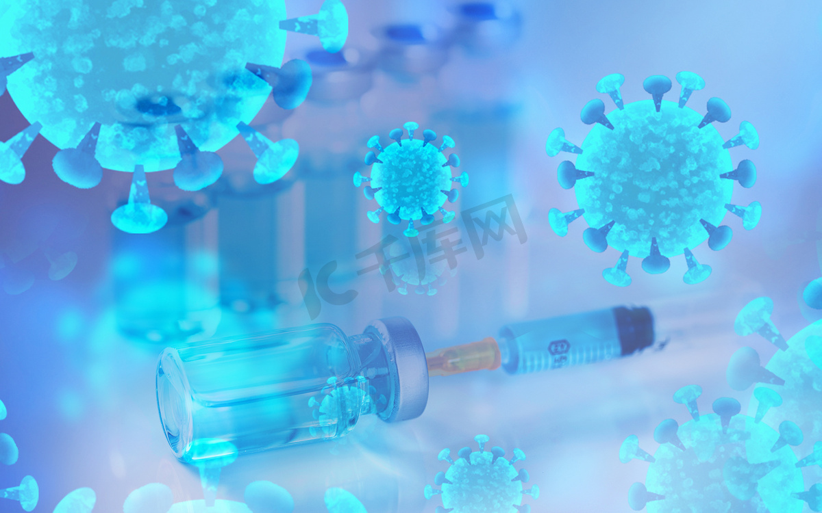 科技医疗医疗健康创意接种疫苗摄影图配图医疗健康疫苗病毒合成图片